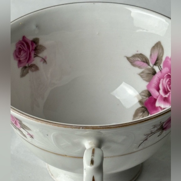 Bavaria Schumann Artzberg Germany Roses and Buds tea cup - Picture 4 of 9